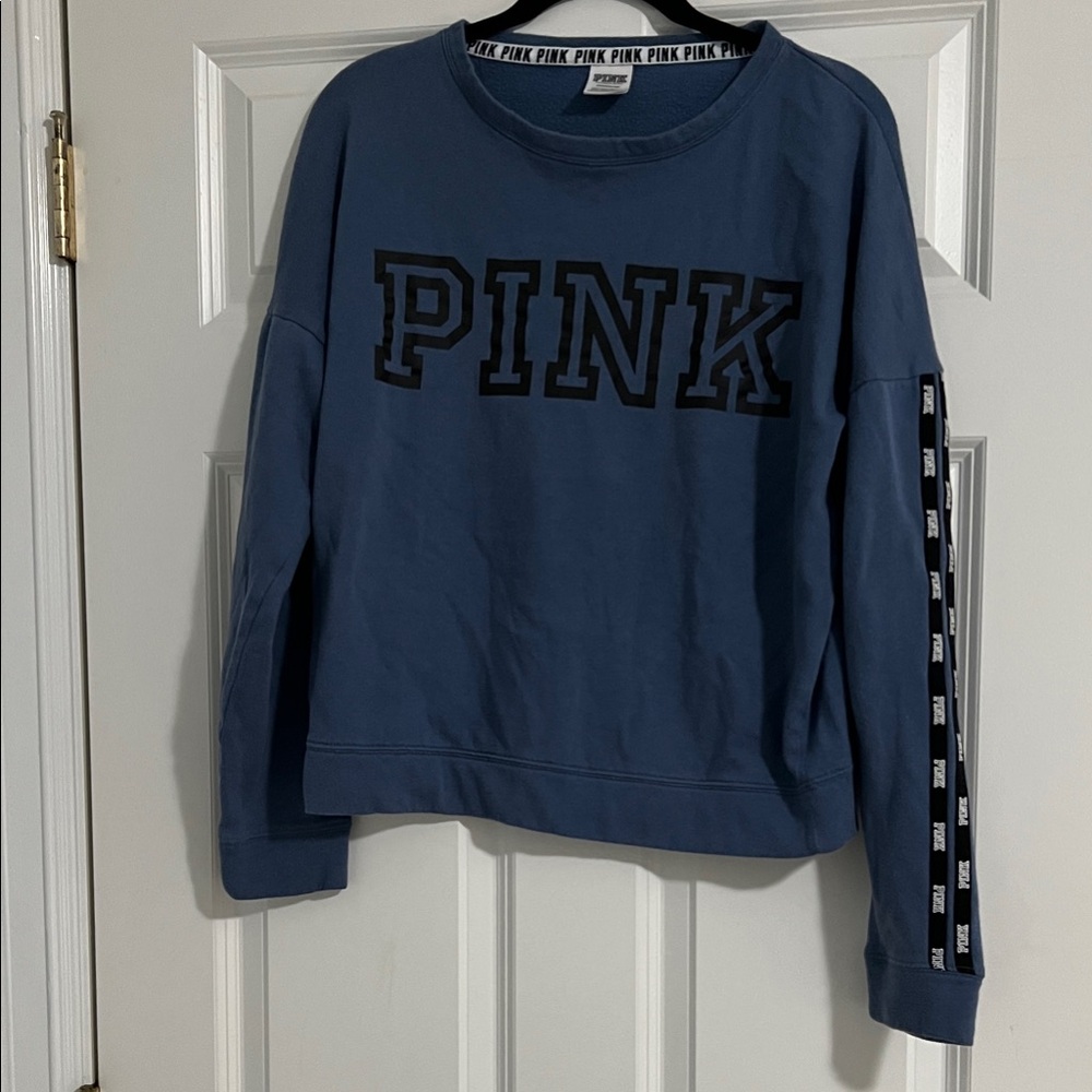 Blue Victoria Secret PINK sweatshirt